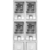 POSTE PADRÃO  7,5m X 600 DAN – 4 CAIXAS