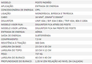 POSTE PADRÃO 7,5 X 200DAN – 2 CAIXAS